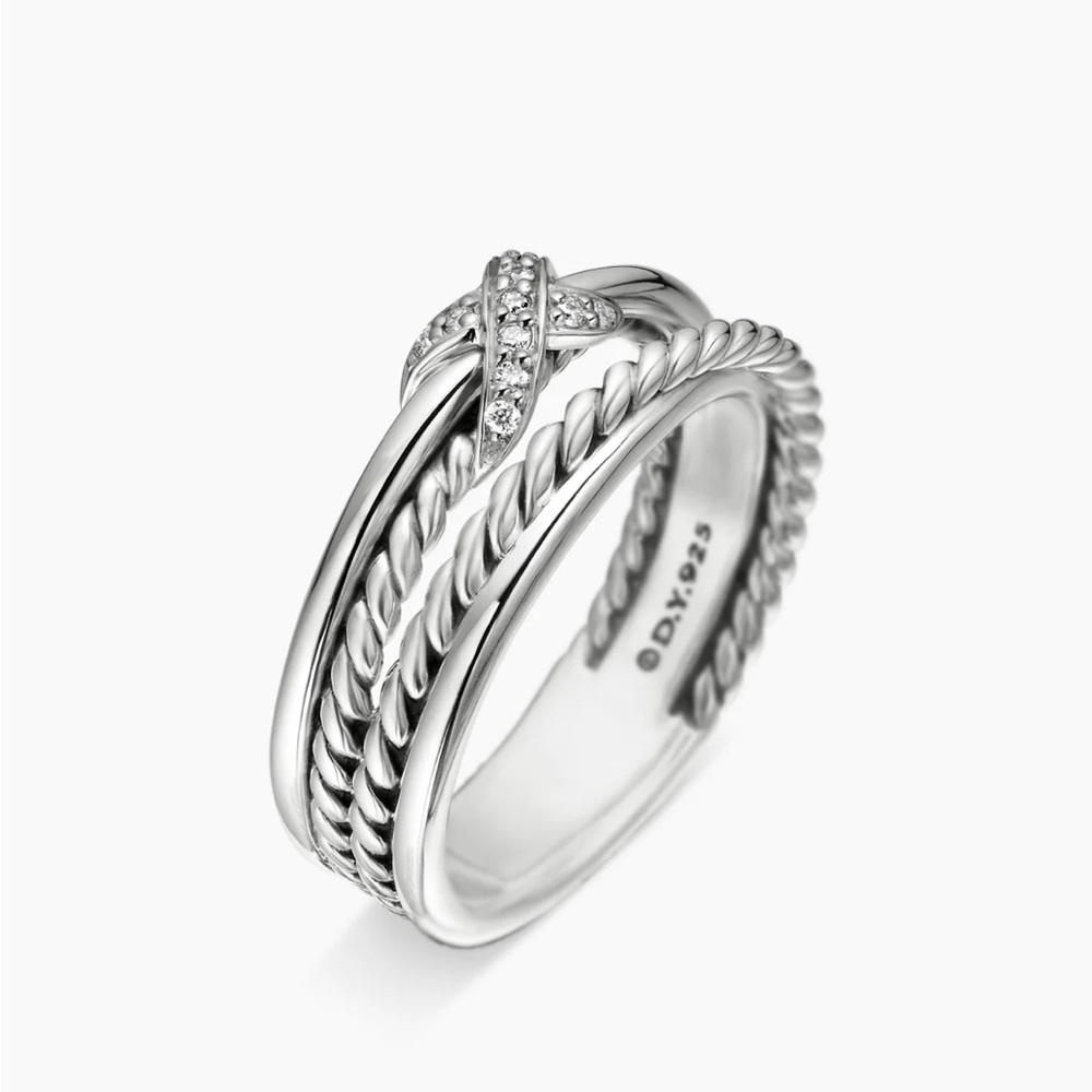 David Yurman X Crossover Band Ring